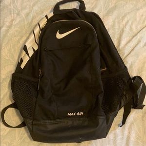 Black nike backpack